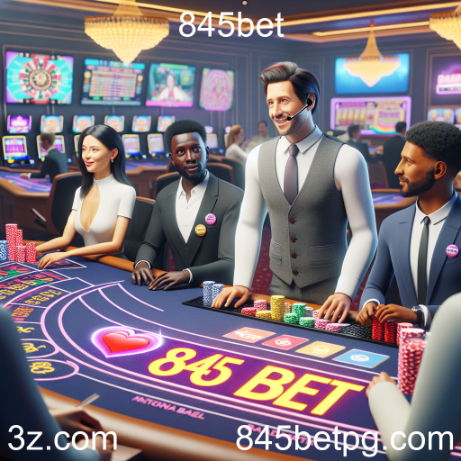 Experiência Imersiva no Cassino Ao Vivo da 845bet